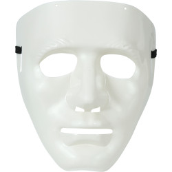 Maska bílá na domalování dětská velikost